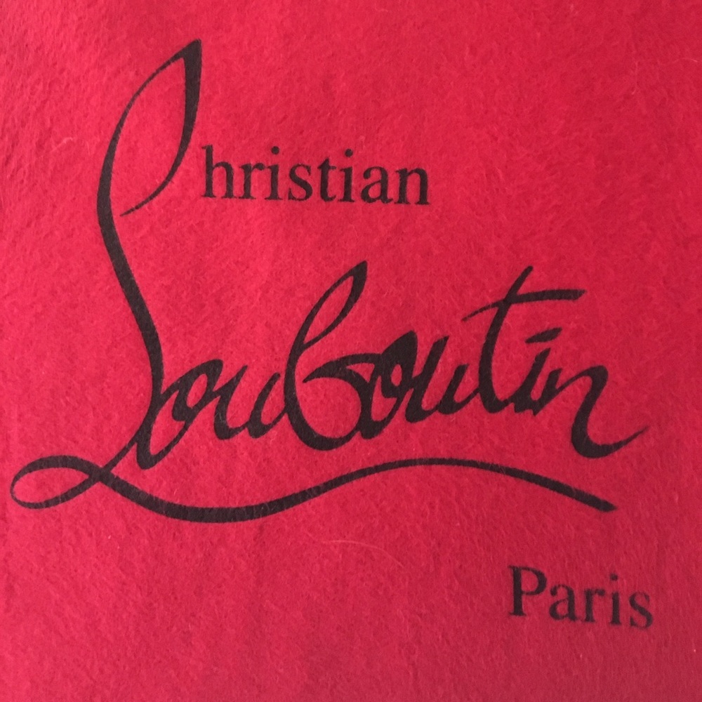 Christian Louboutin Paris Shoe Dust Bags